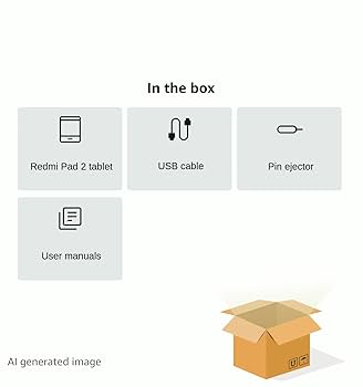 Amazon.com: Xiaomi Redmi Pad 2 Only WiFi (No Calls or Text